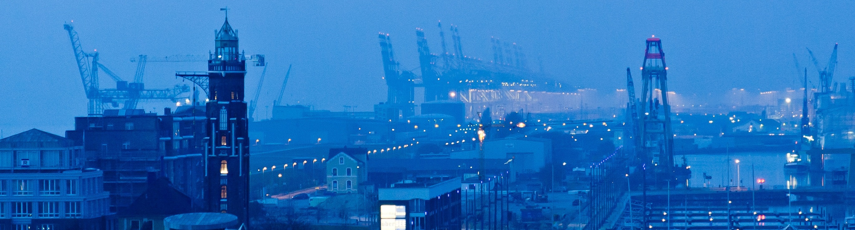 ein blaues Bremerhaven