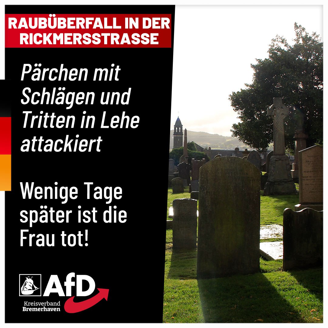 Tod nach Überfall in Lehe